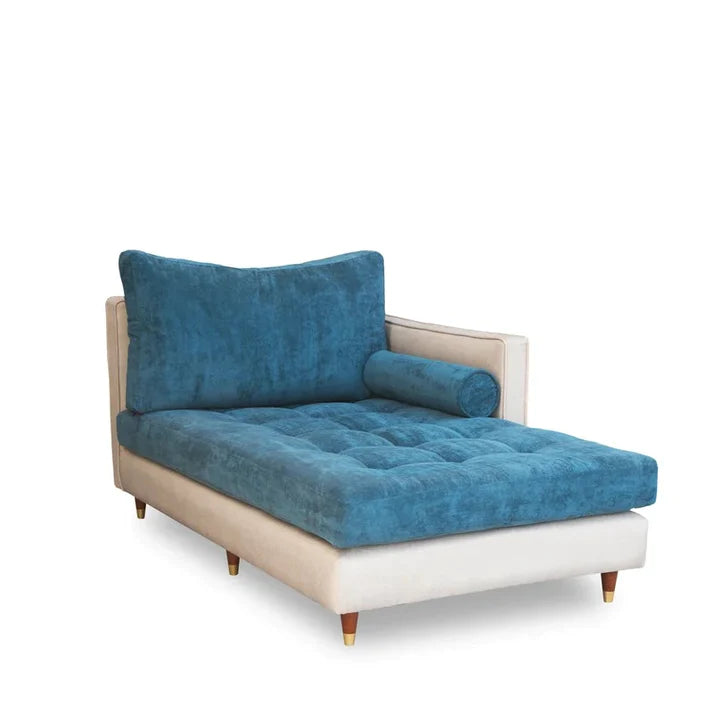 Milan Square Arms Chaise Lounge