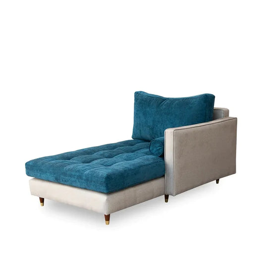 Milan Square Arms Chaise Lounge