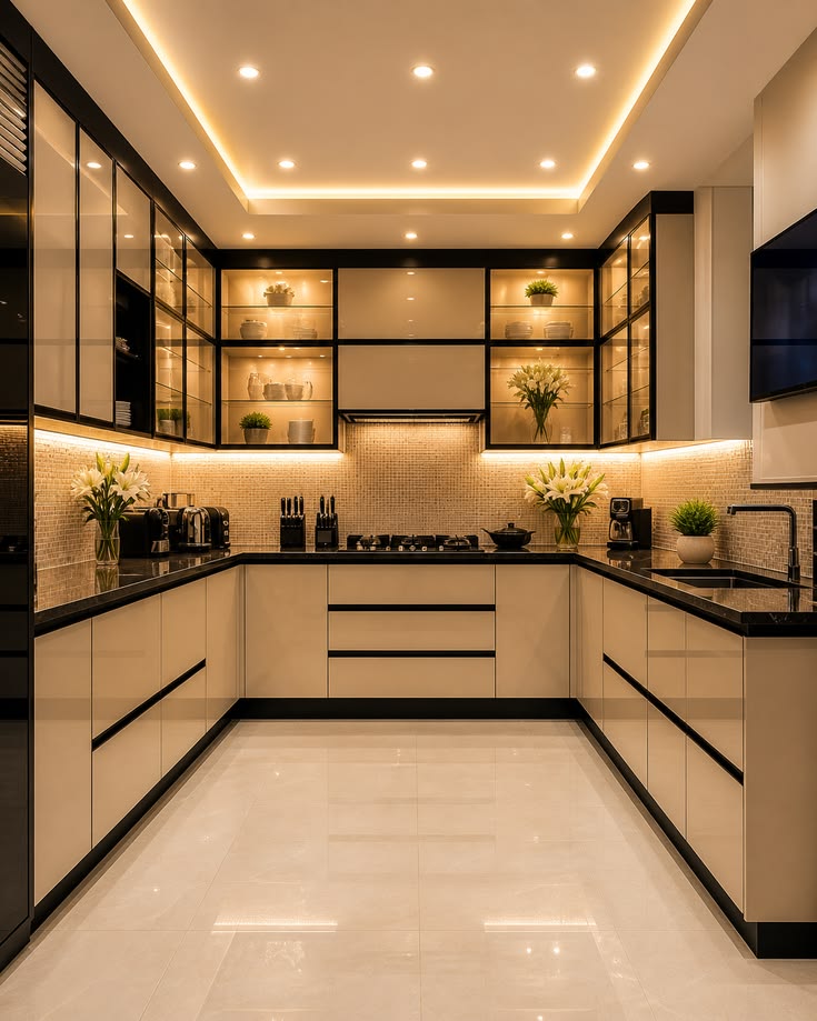 U-Shape Kitchens