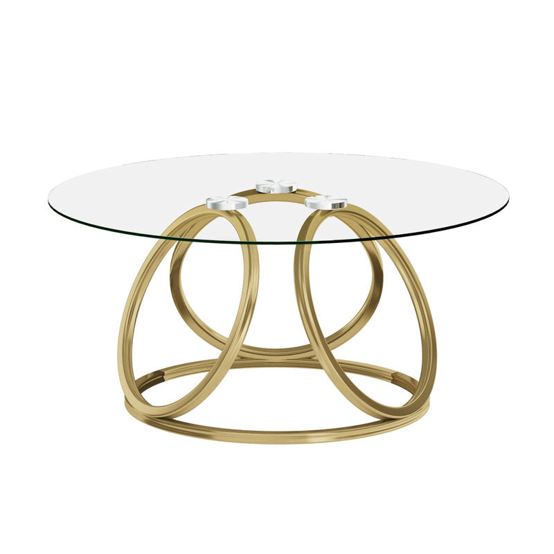 Glass Top Centre Table For Living Room