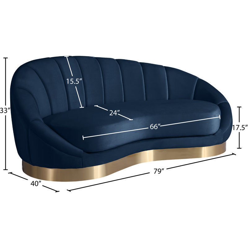 Kingdom Style Elegance Curved Sofa