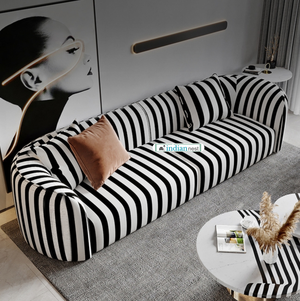 Roman Affection Strips Sofa