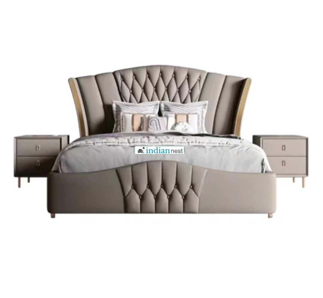 Aahed Modern Camerone Upholstered Bed
