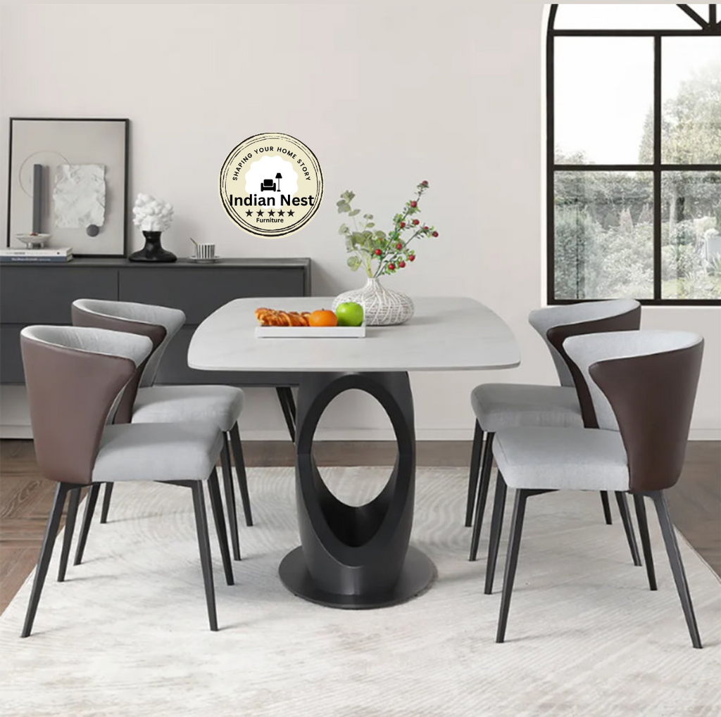 Aahed Wooden Frame Family Table