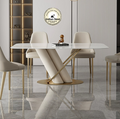 Erick Albino Of White Dining Table