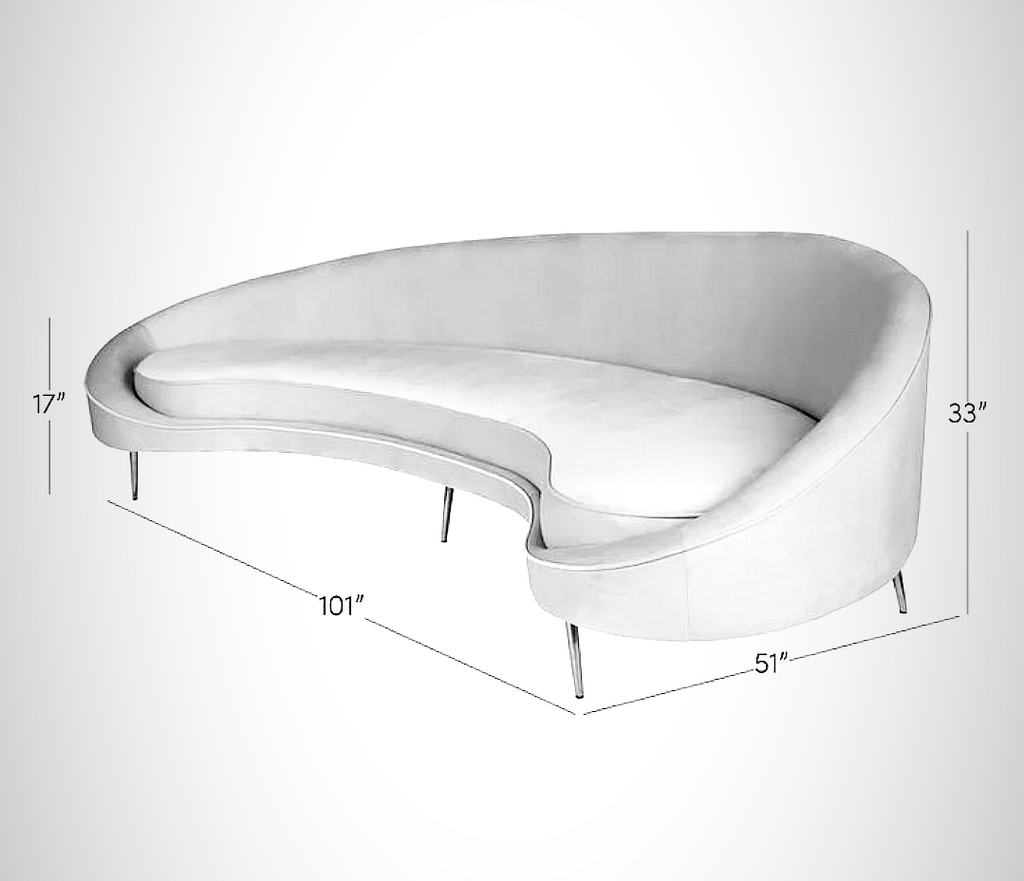 Okinawa Elegance Curved Sofa