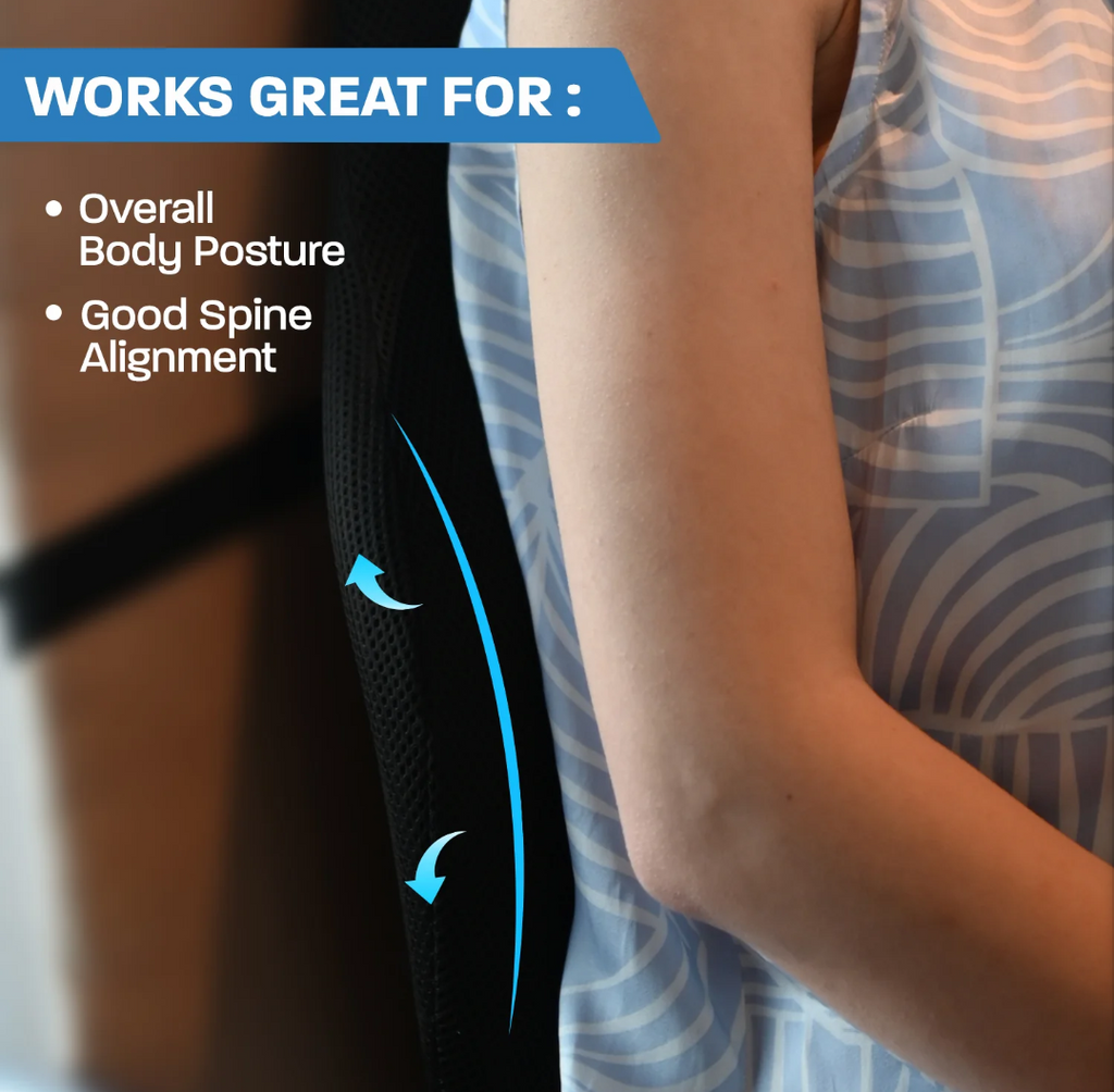 Pillow Memory Foam Backrest Back Support Cushion