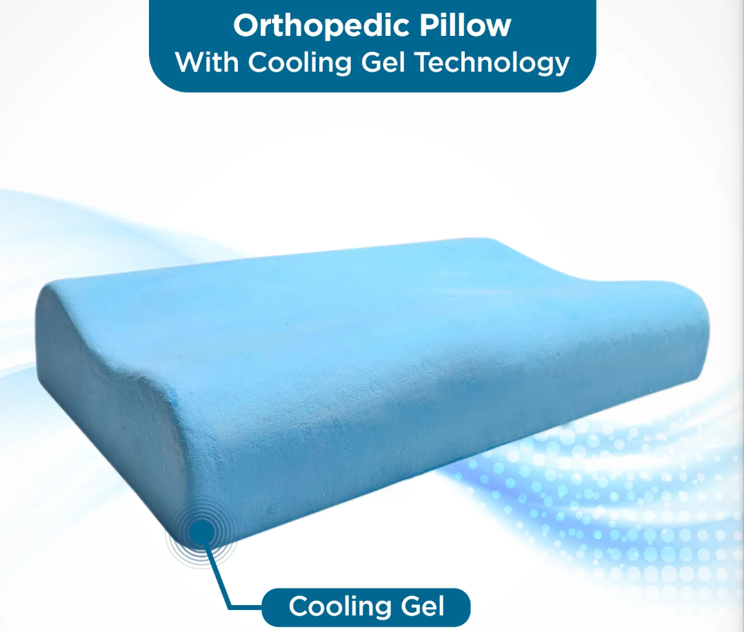 Contour Memory Foam Pillow With Infused Gel
