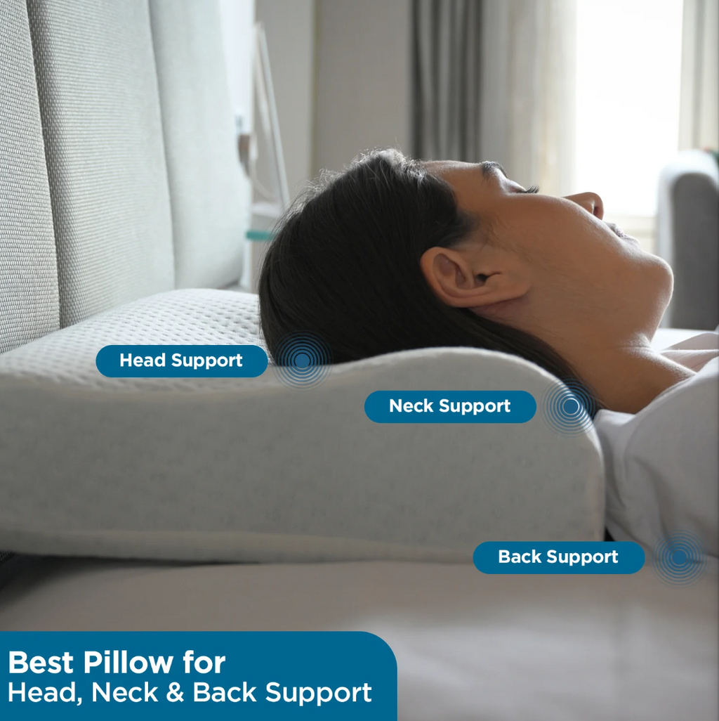 Contour Memory Foam Pillow With Infused Gel