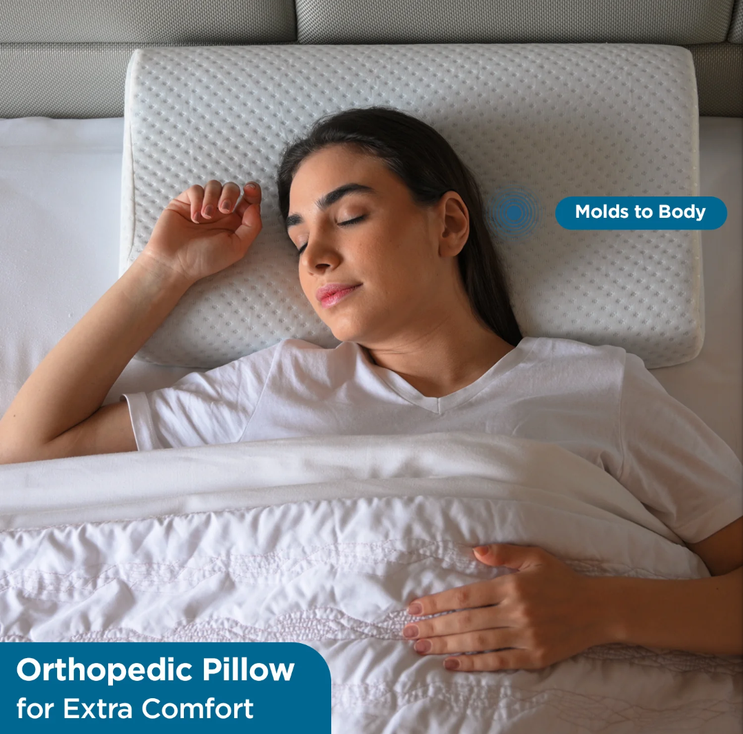 Contour Memory Foam Pillow With Infused Gel