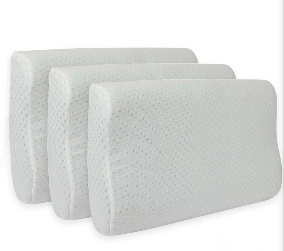 Contour Memory Foam Pillow With Infused Gel
