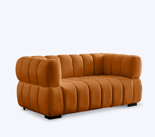 Warmth Orange 2 Seater Sofa
