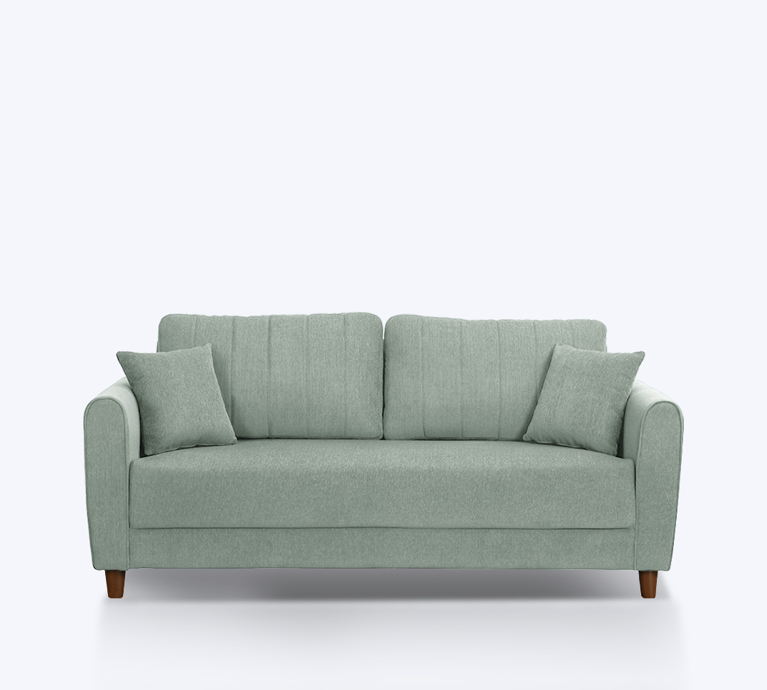 Smoky Green Affection 2 Seater Sofa