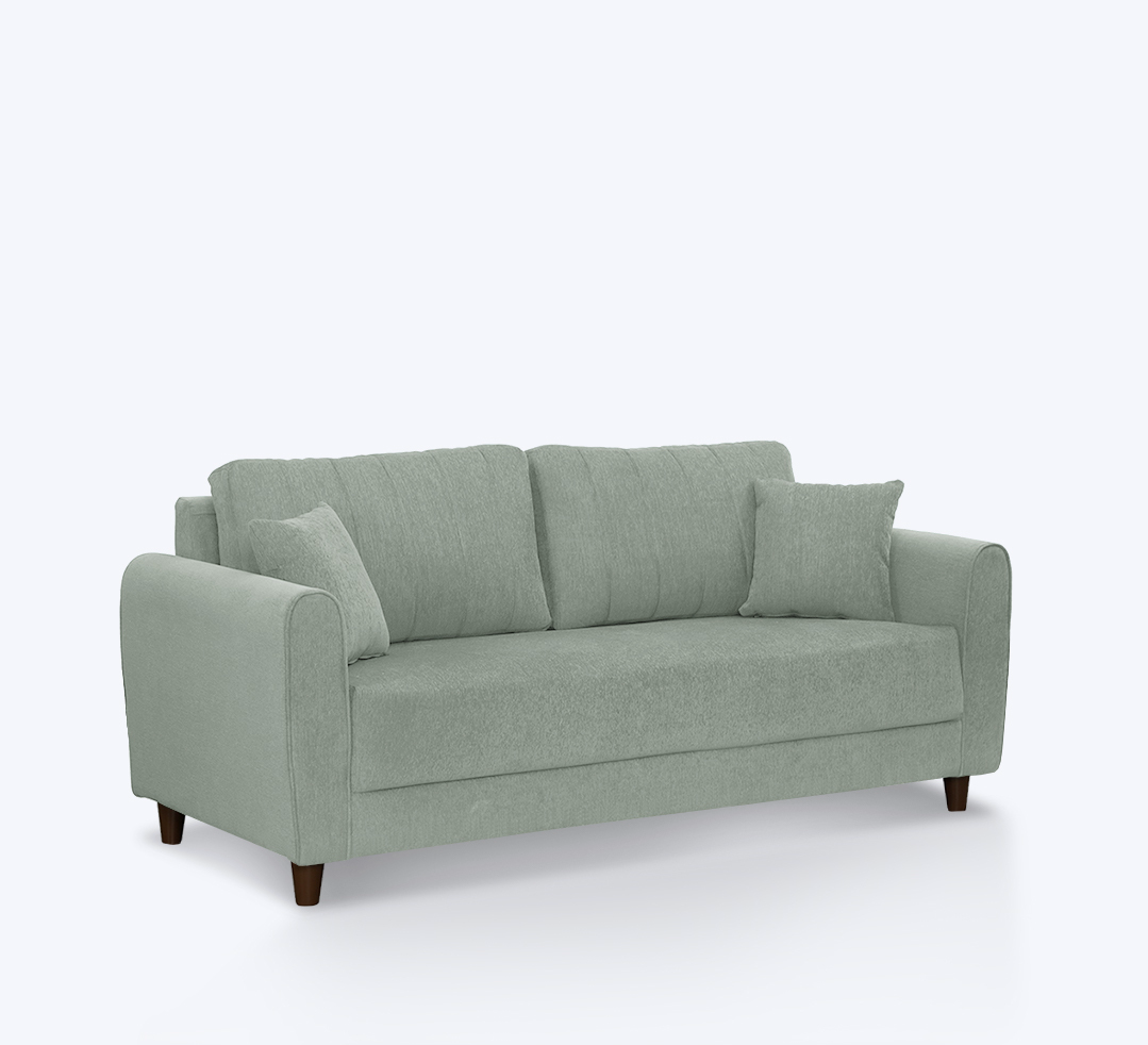 Smoky Green Affection 2 Seater Sofa