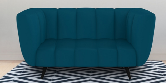Boxton Peacock blue colour sofa