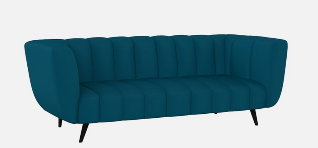Boxton Peacock blue colour sofa