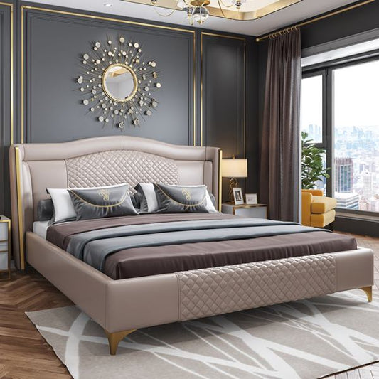 Roman classic Bed with glam look