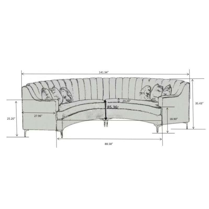 Nigatta Fancy U-Shaped Sofa