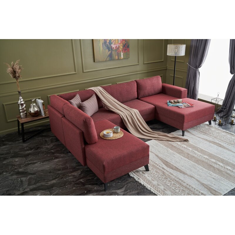 Roman Jazzy Sectional Sofa Set