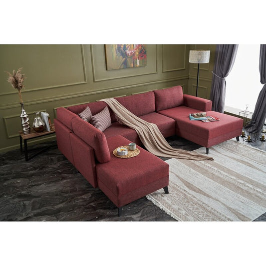 Roman jazzy sectional sofa set