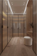 Fascinating U-Shape Wardrobe