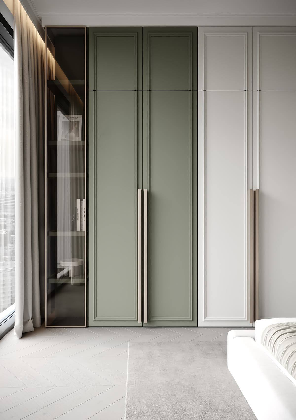 Minimalist Hinged Door Wardrobe