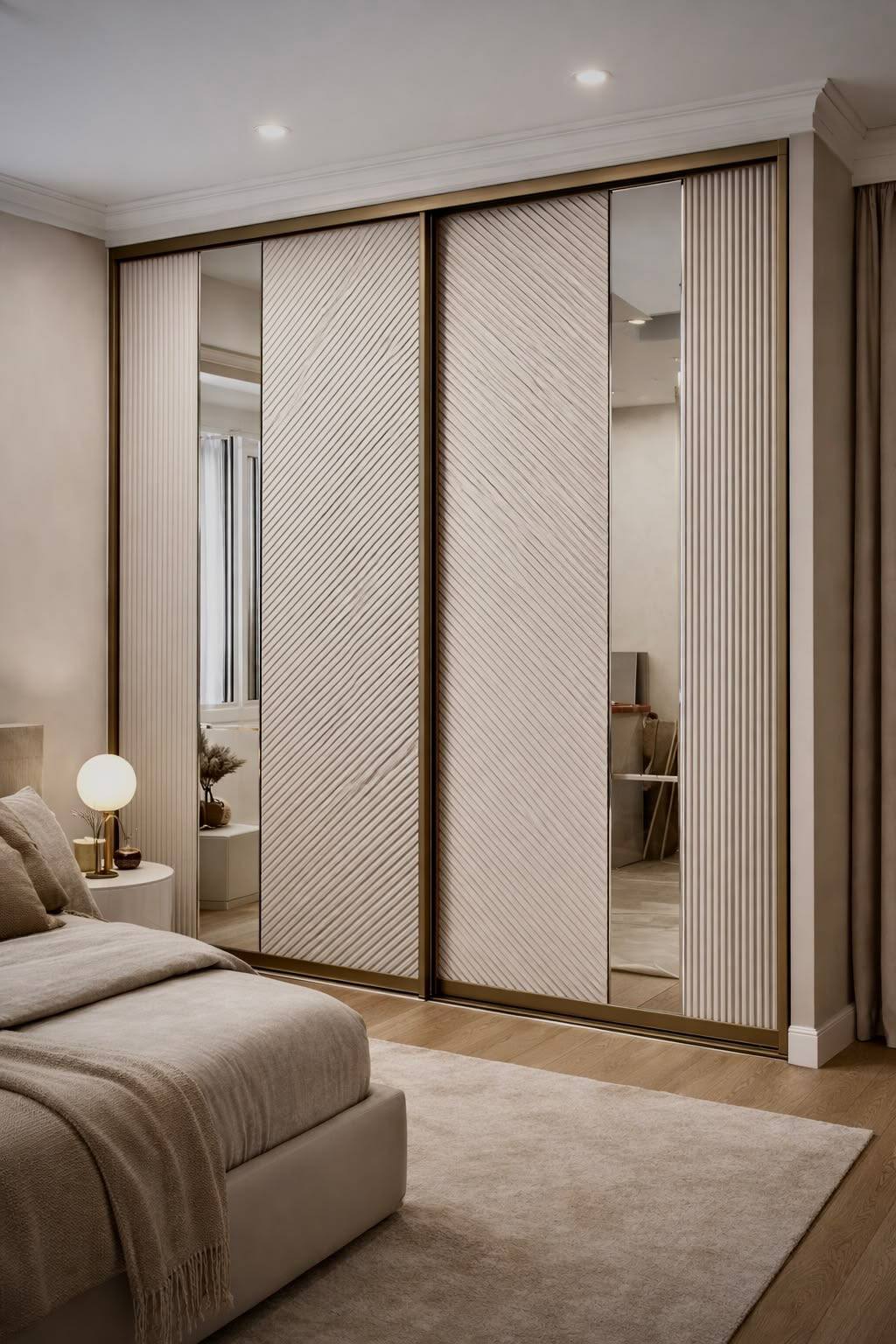 Aesthetic Sliding Door Wardrobe