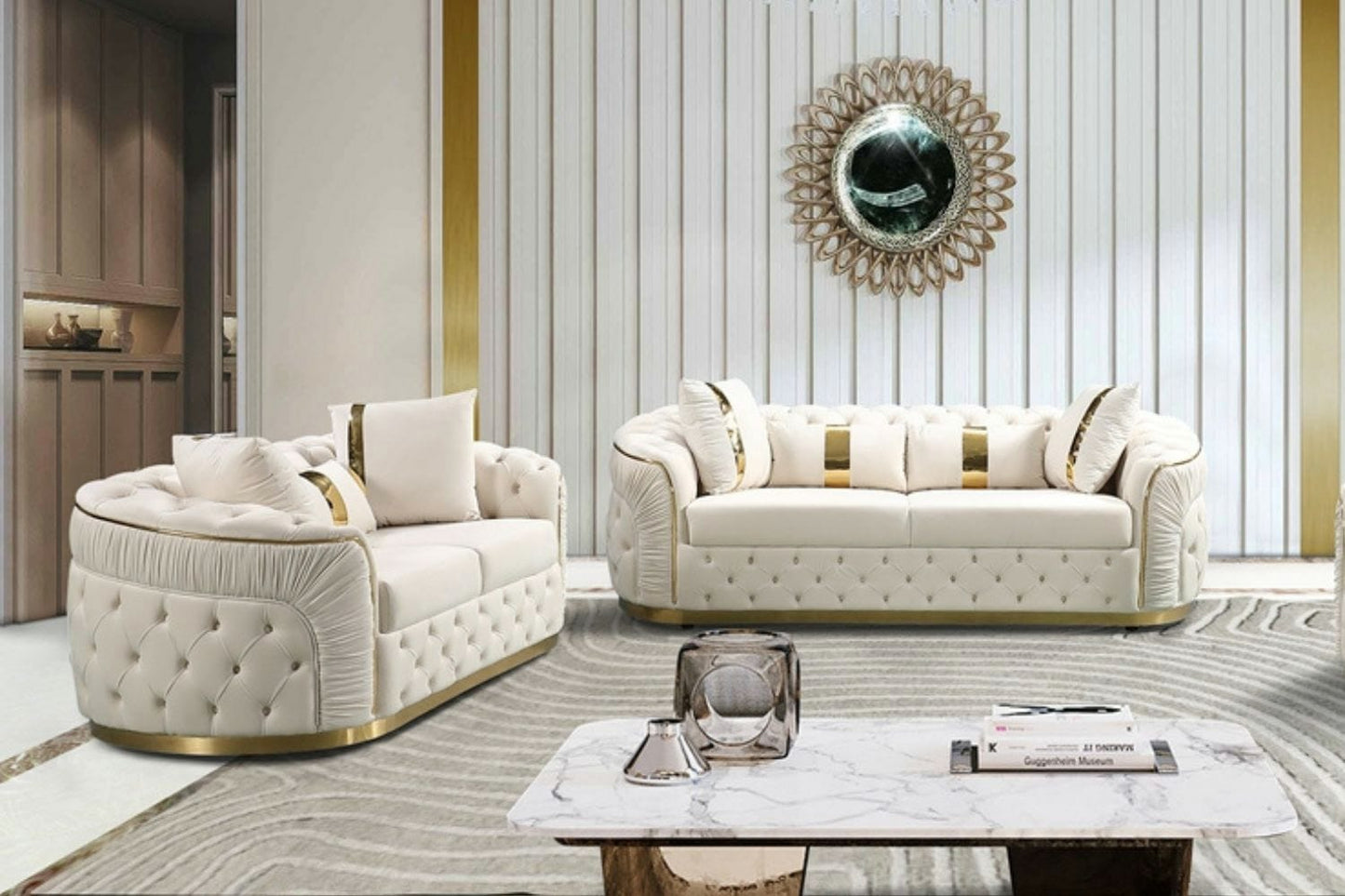 Richelle Luxury Chesterfield Sofa