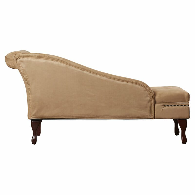 Recline Haven Lounge With Storage In Velvet