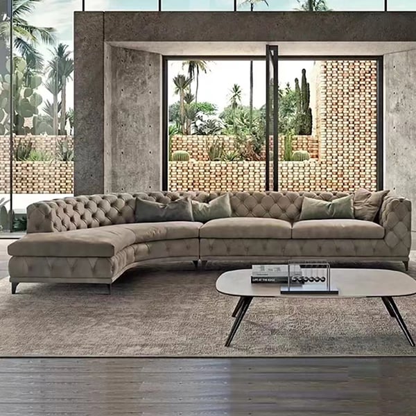 Regal Classic Curved Sofa