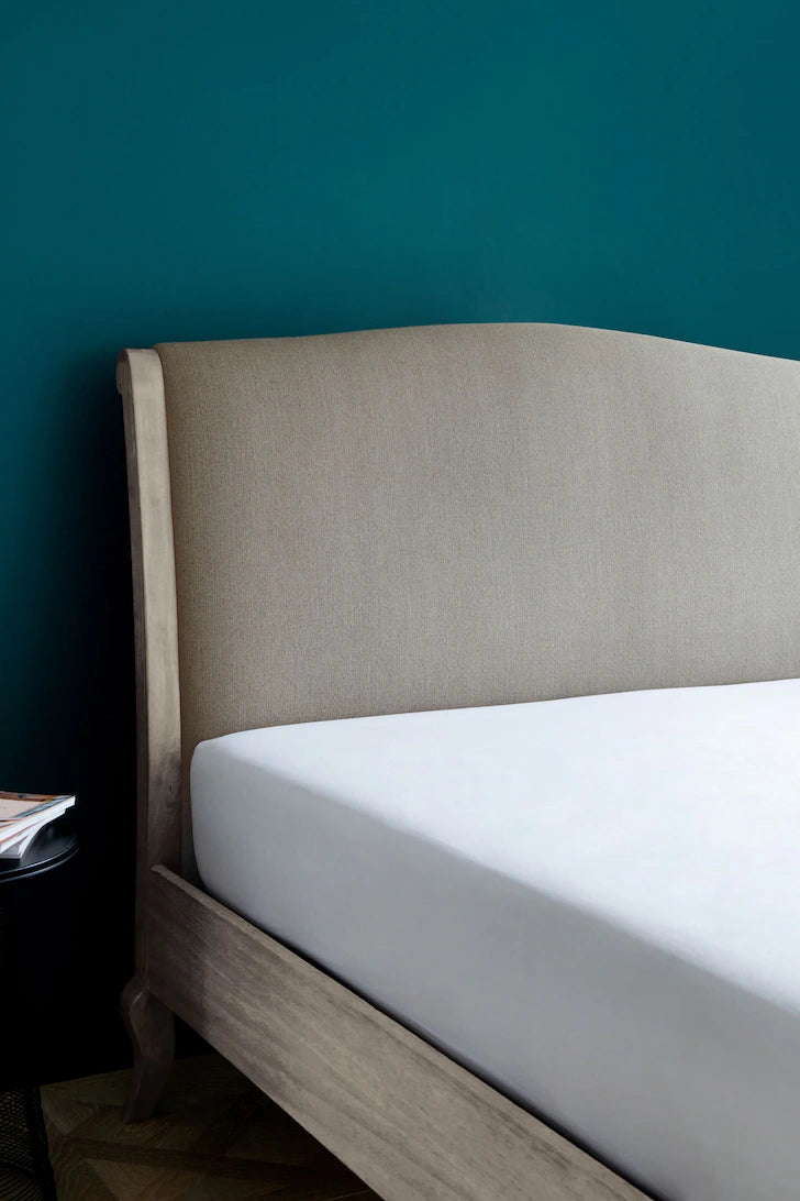 Roman Grey Stylish Wooden Bed