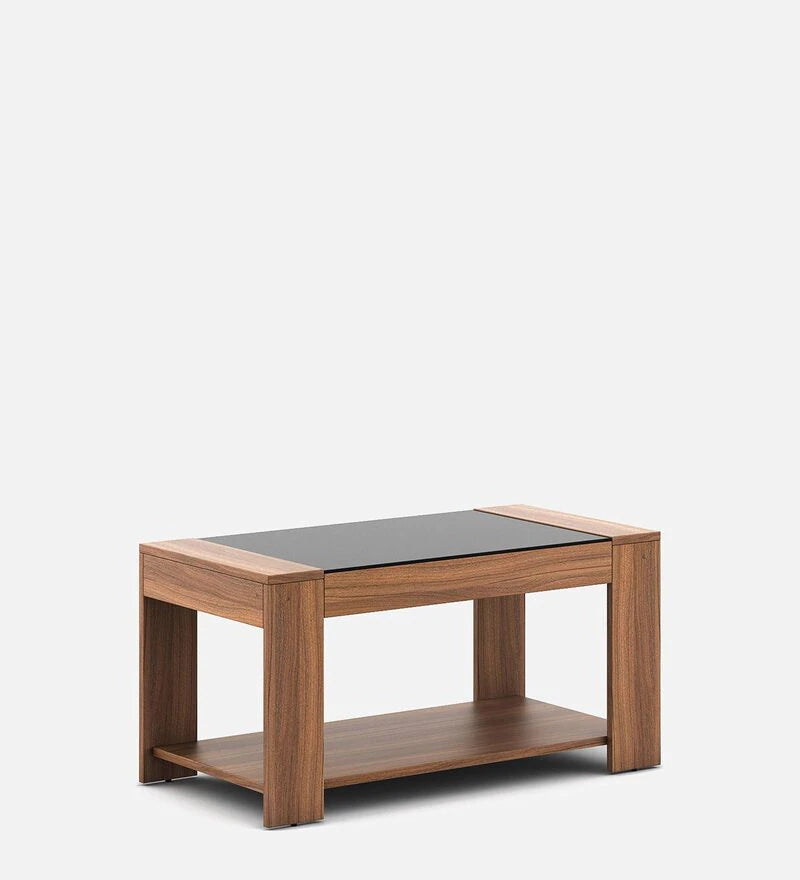 Wooden brown coffee table