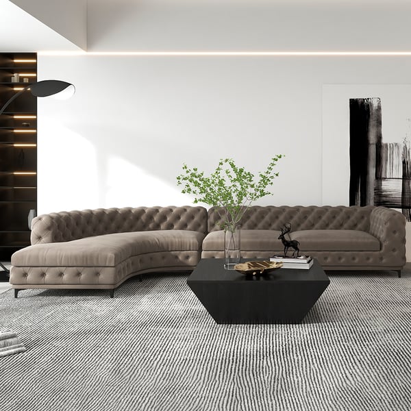 Regal Classic Curved Sofa