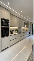 Minimalist Luxury Kitchen with Handleless Cabinets