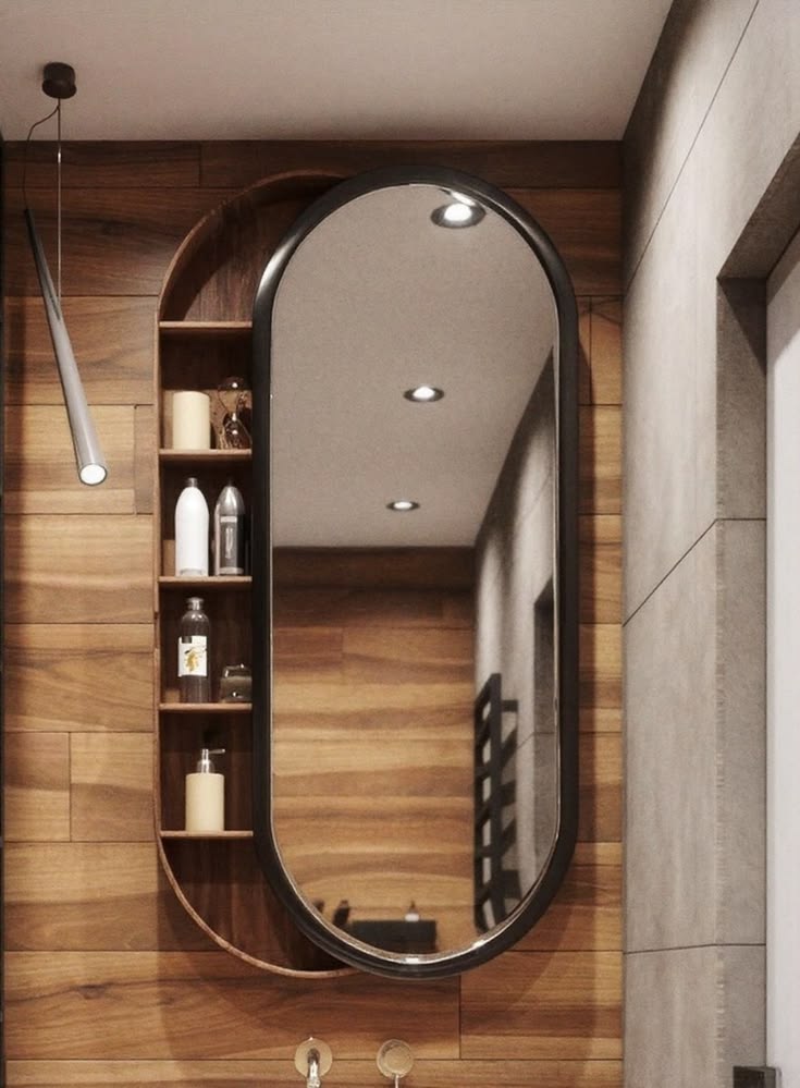 Elegant Bathroom Mirror Cabinet