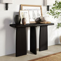 Walnut Wood Console Table