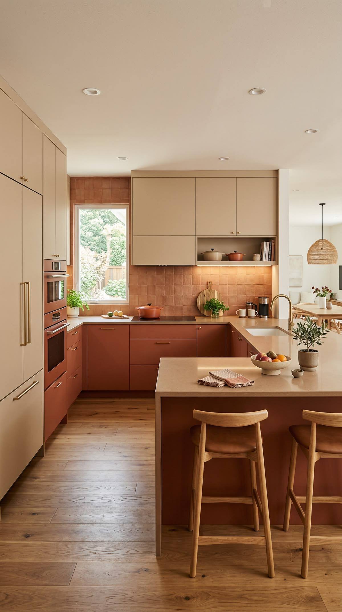 Modern Two-Tone Kitchen