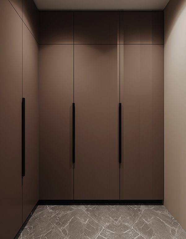 Minimalist L-Shape Wardrobe