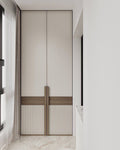 Minimalist Straight Wardrobe