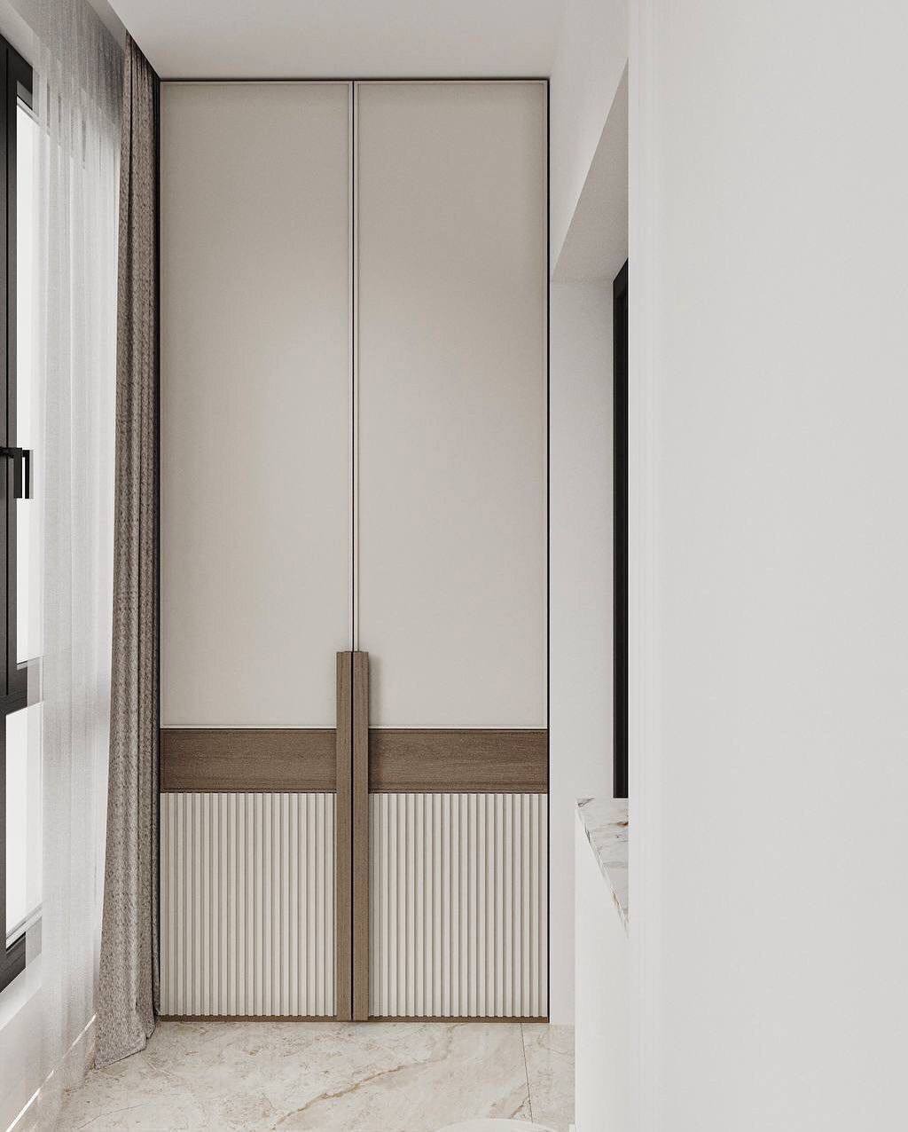 Minimalist Straight Wardrobe