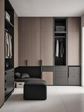 Aesthetic L-Shape Wardrobe