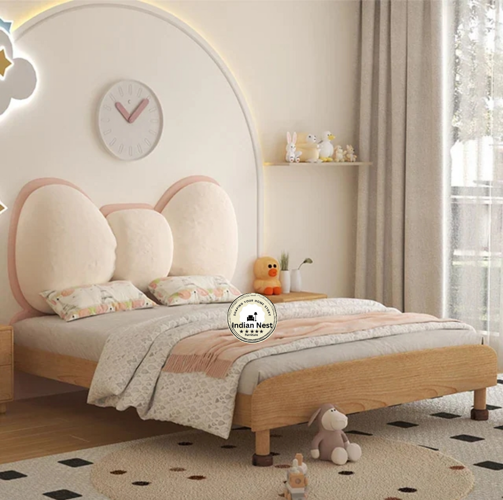 Odell Ribbon Kids Upholstered Bed