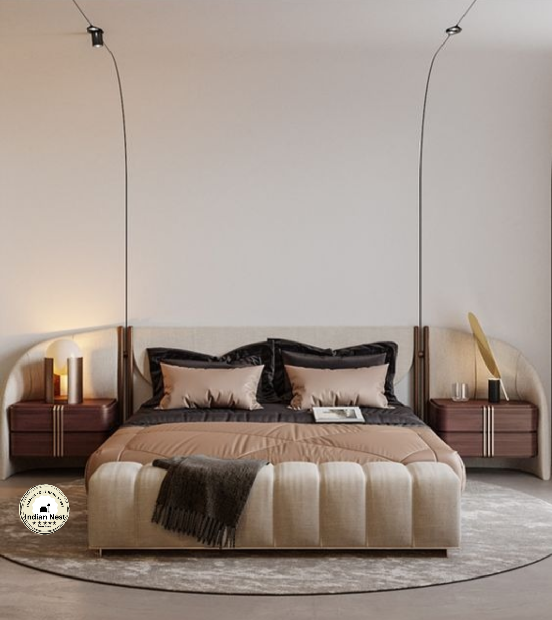 Luxe Warsaw Bed