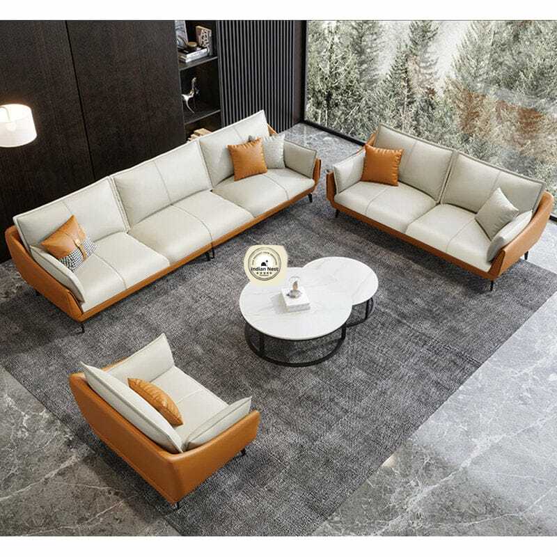 Asia luxury Leatherette Sofa