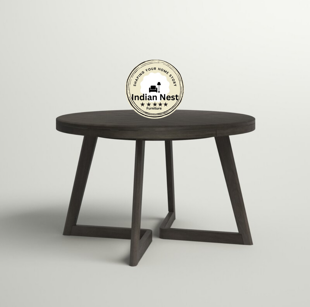 Wooden Round Dining Table