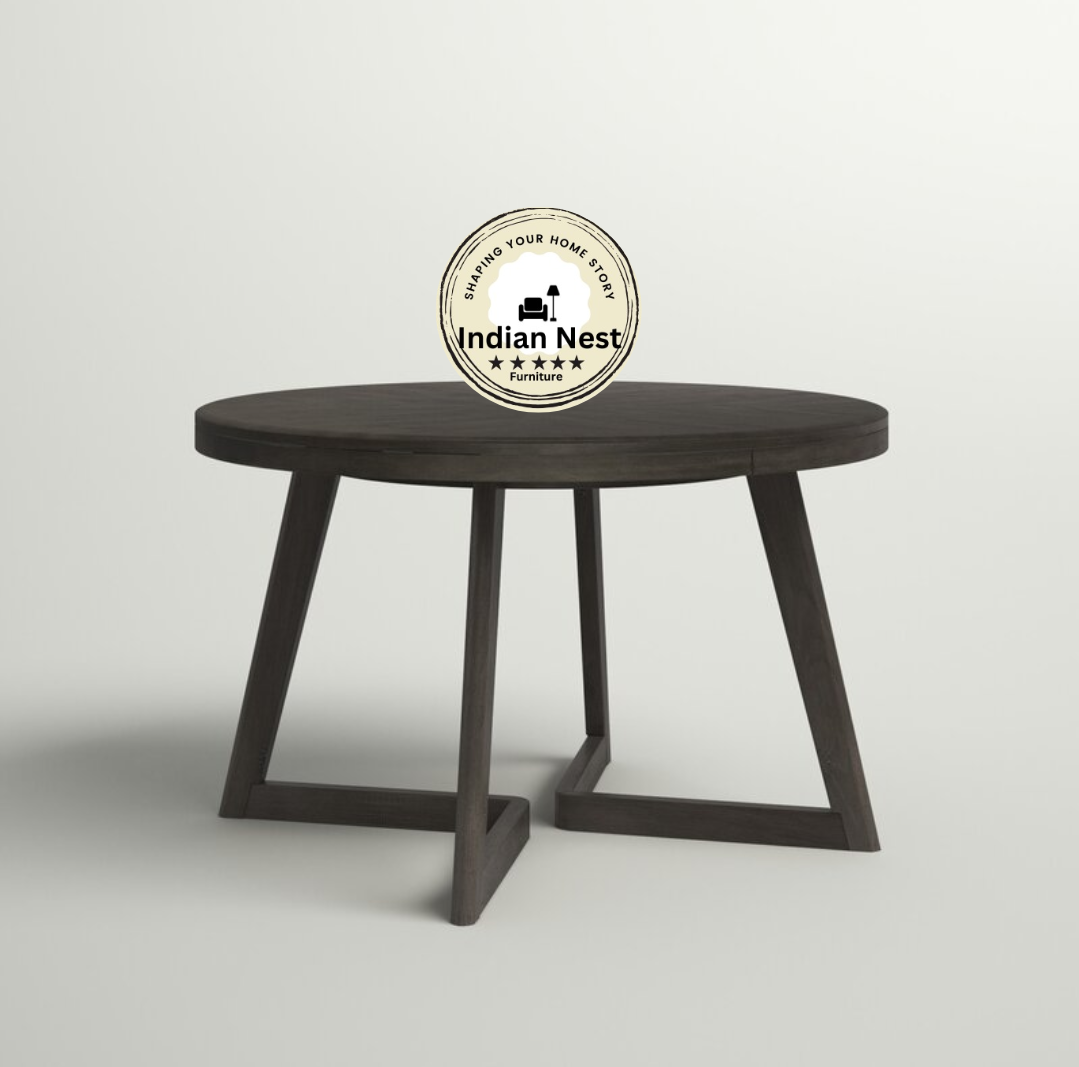 Wooden Round Dining Table