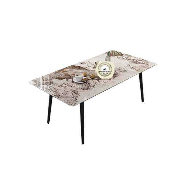 Acrylic Brown Dining Table
