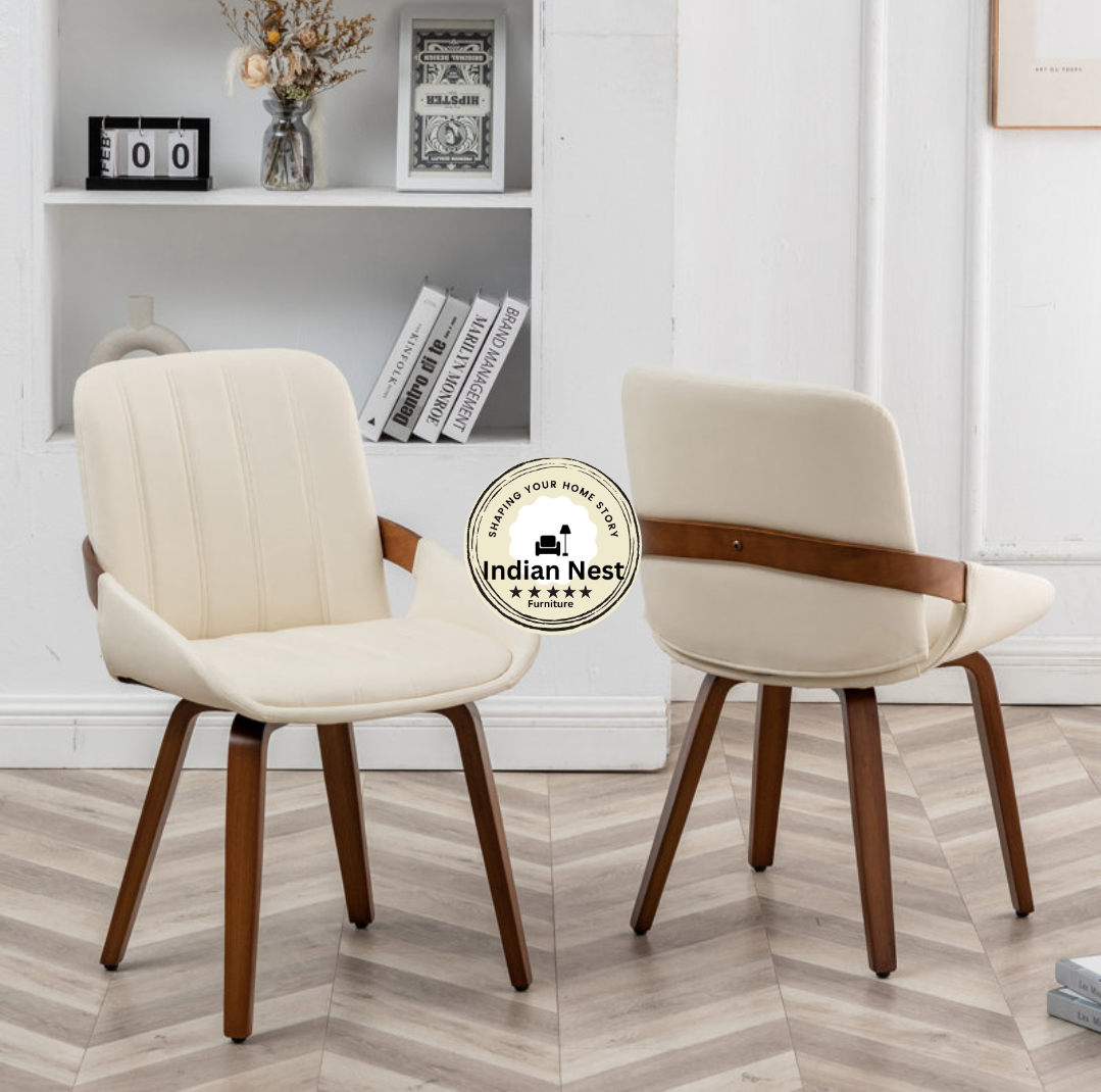 Nordic Wooden Dining Chair (Pair)