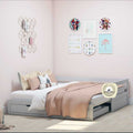 Martian Wooden Kids Bed With Drawer