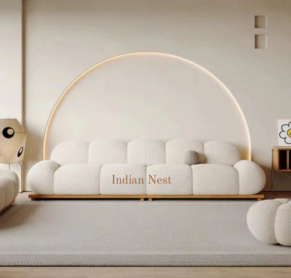 Pumpkin Style Sofa Set